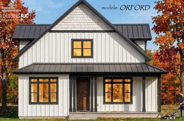 plan de maison RJC modèle Orford